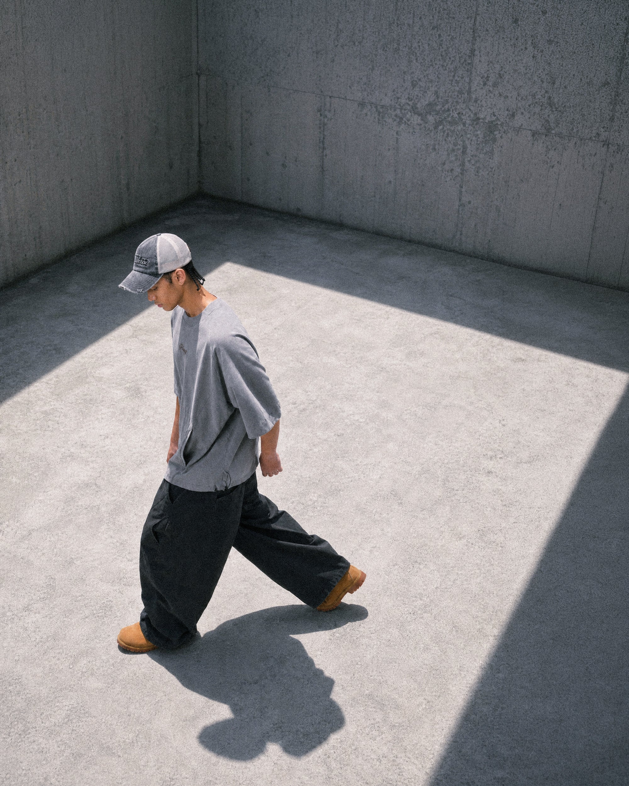 S26-OS-T1 / OCTO X SENSE PHASE Washed Tee (Grey)