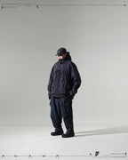 AW23 / 10 — T23-076  Detachable Mighty form Windbreaker (Navy)