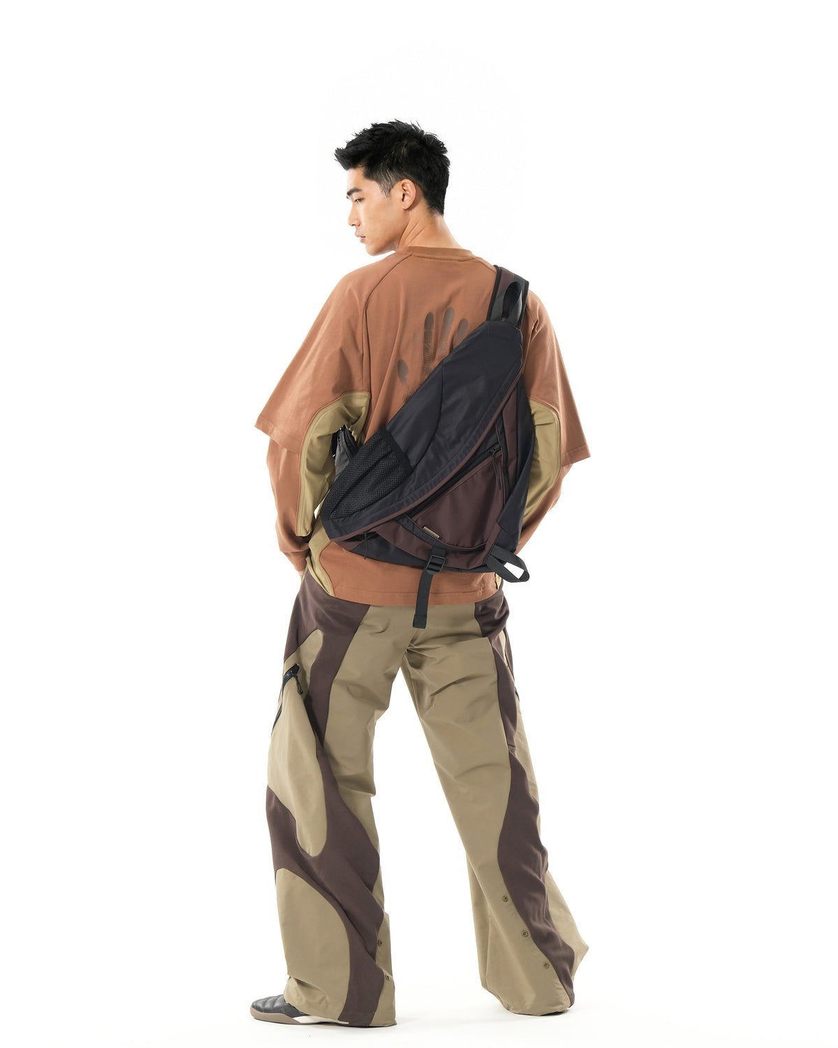 A26-PRE-P1 / Arc Partition Pants (Brown)