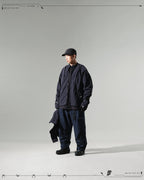 AW23 / 10 — T23-076  Detachable Mighty form Windbreaker (Navy)