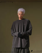 PRE - SEASON  — PT23-011 Detachable Sleeves T-shirt  (Gauntlet Grey)