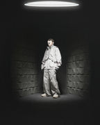 A24-CS-01-O    Futuristic Vest (Bright Grey)