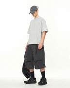S26-PR-S2 / Layer Cutting Shorts (Grey)