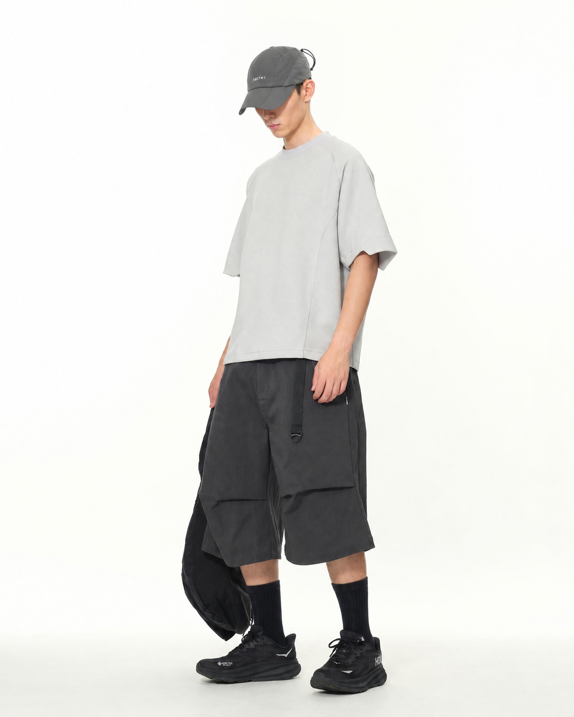 S26-PR-S2 / Layer Cutting Shorts (Grey)
