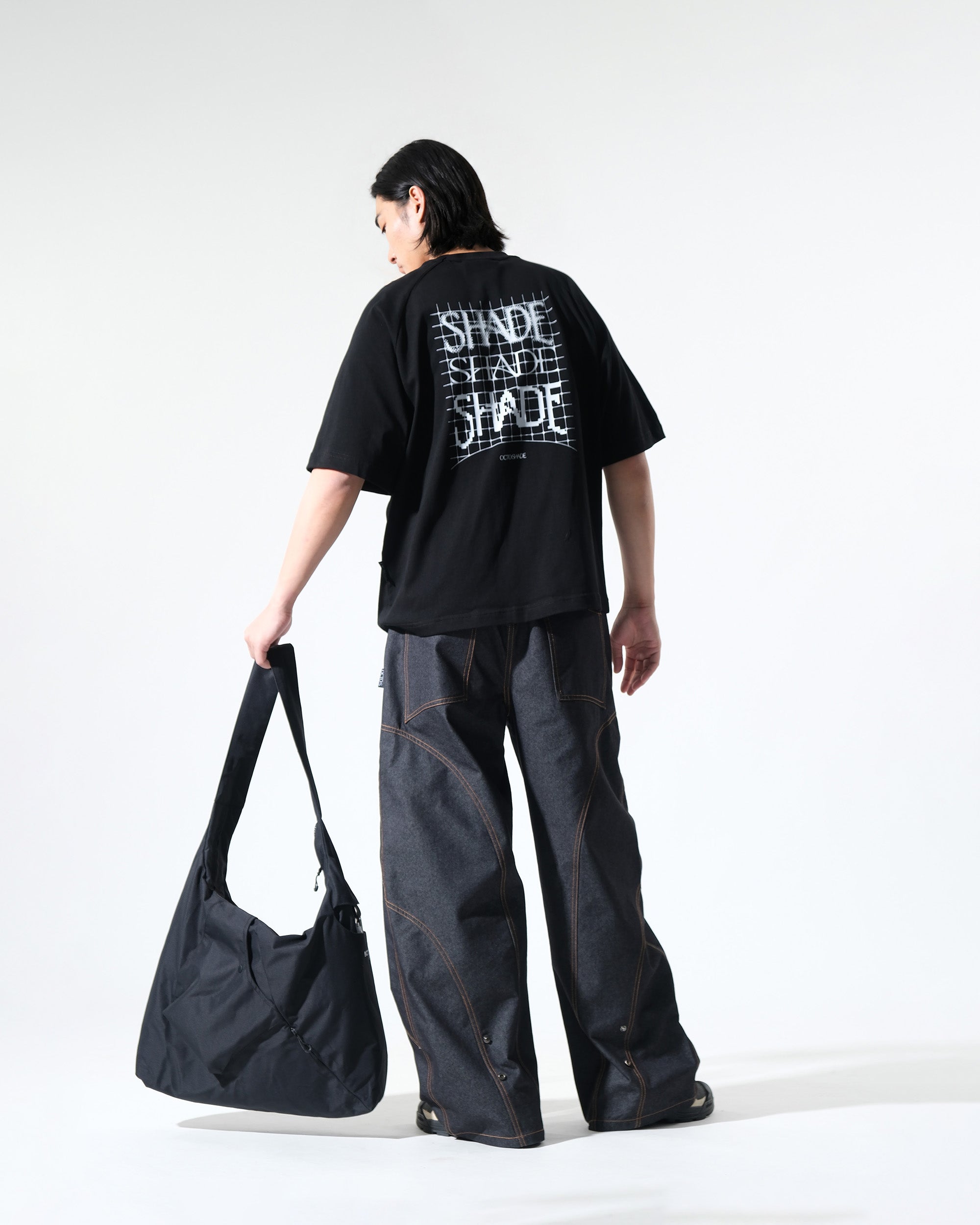 S26-SD3-T / Slash Shade Graphic Tee (Black)
