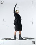 Capsule 03 / CST-119  Split T-shirt  (Black)