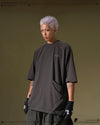 PRE - SEASON  — PT23-011 Detachable Sleeves T-shirt  (Gauntlet Grey)