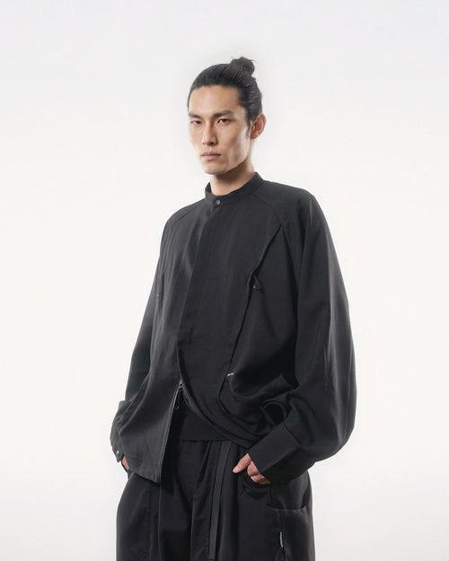 A25-ST-01 Access Cross-Seam Shirt (Black)