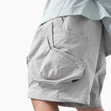 Capsule 02 / CSS-107 Drill Orb Shorts (Light Grey)