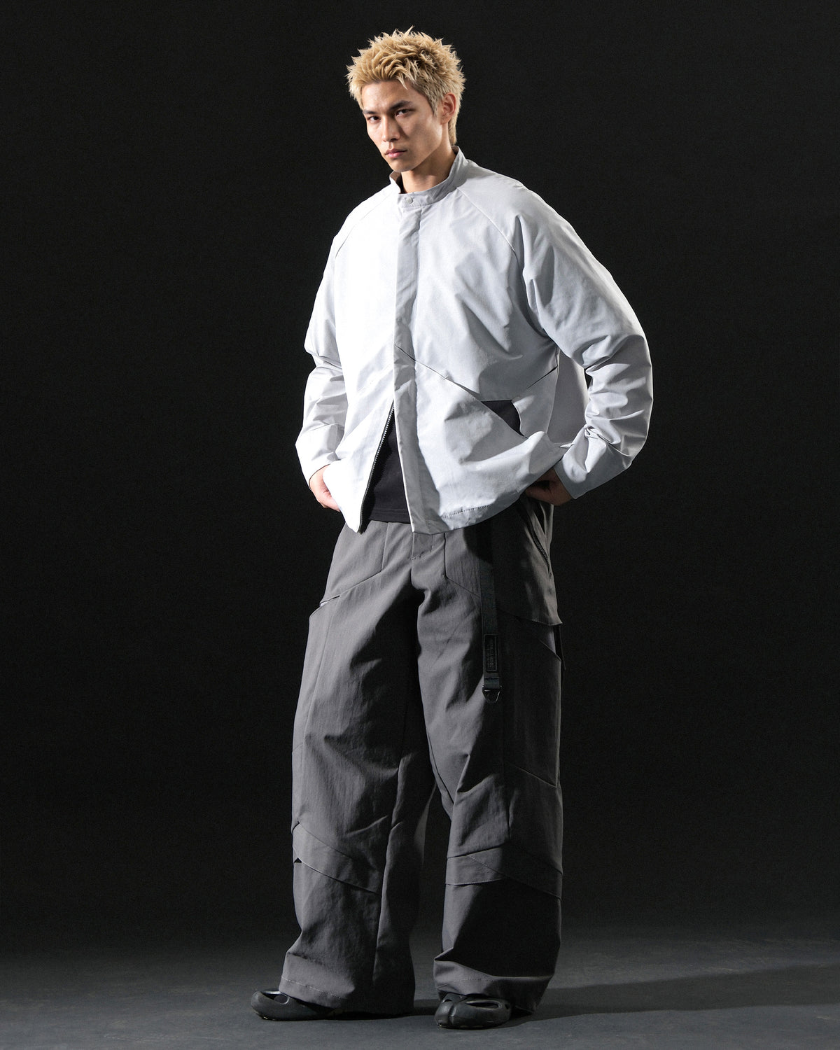 A26-S1-ST / Visor Layer Shirt (Grey)