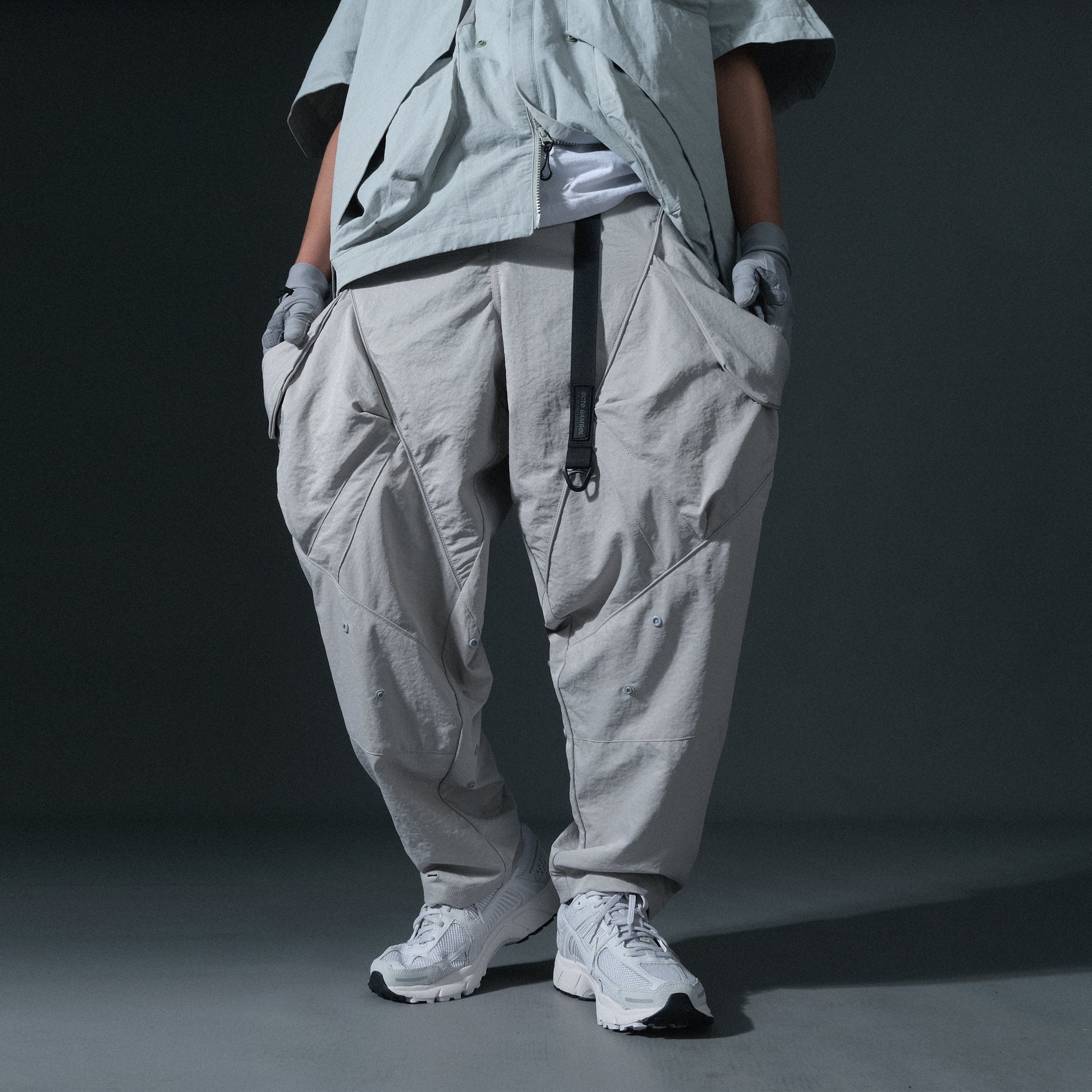 SS23 / 06 —  P23-127 Transform Orb Pants  (Light Grey)