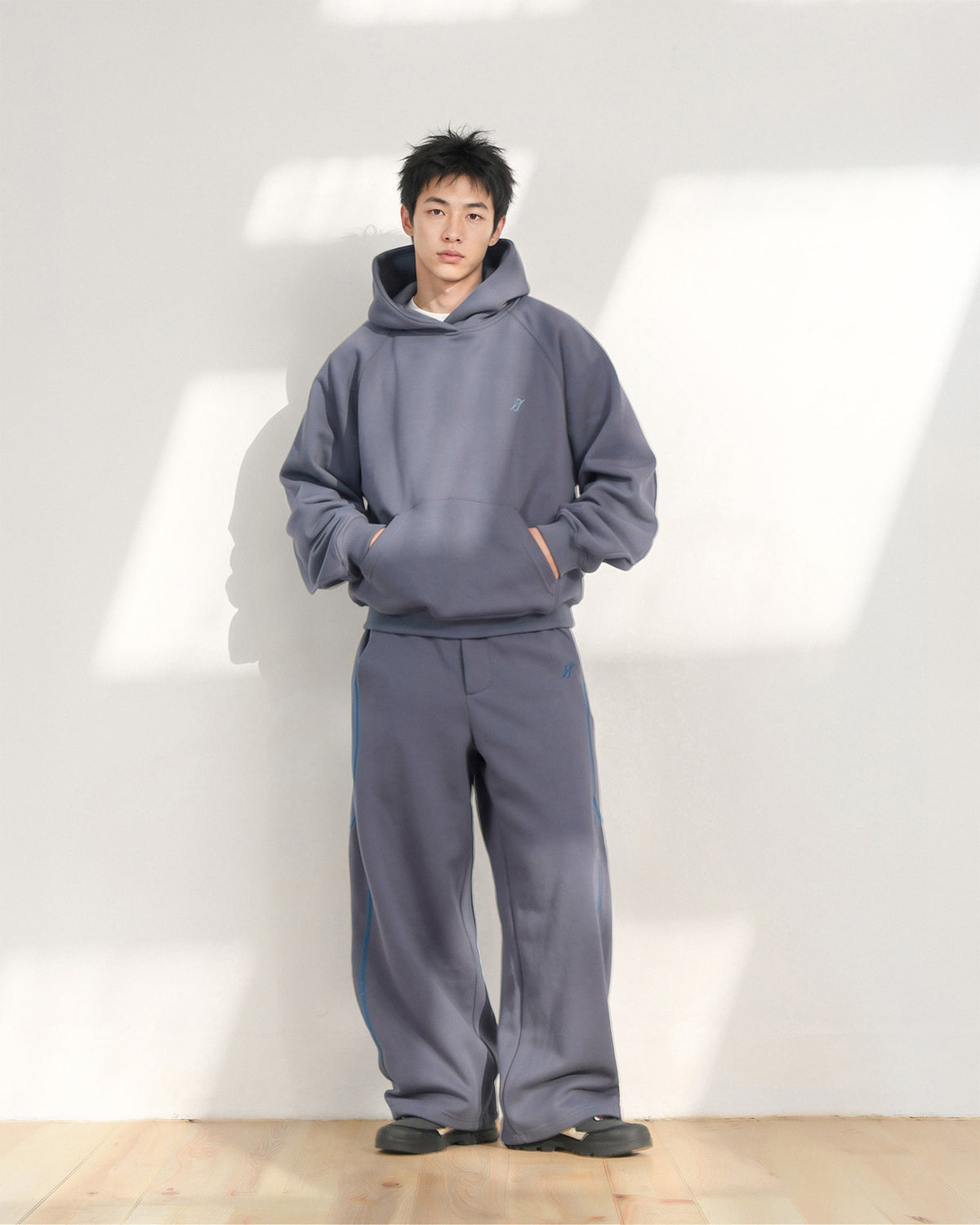 A26-PR-H / Arc Seam Hoodie (L-Blue)