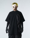 Capsule 03 / CST-119  Split T-shirt  (Black)