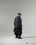 AW23 / 10 — T23-076  Detachable Mighty form Windbreaker (Black)