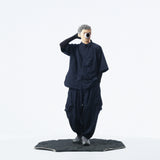 Capsule 02 / CSP-117 Drill Orb Pants  (Navy)