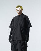 Capsule 03 / CST-118 Split Shirt  (Black)