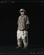 SS23 / 12 —  P23-129 Rollable Pocket Pants  (Khaki)