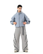 A26-PRE-J / Air Wing Hooded Jacket (Light Blue)