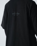 Capsule 03 / CST-119  Split T-shirt  (Black)