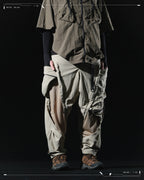 SS23 / 12 —  P23-129 Rollable Pocket Pants  (Khaki)