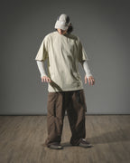 S24 / 17 — P -03  Vertical Sukkiri Pants (Brown)