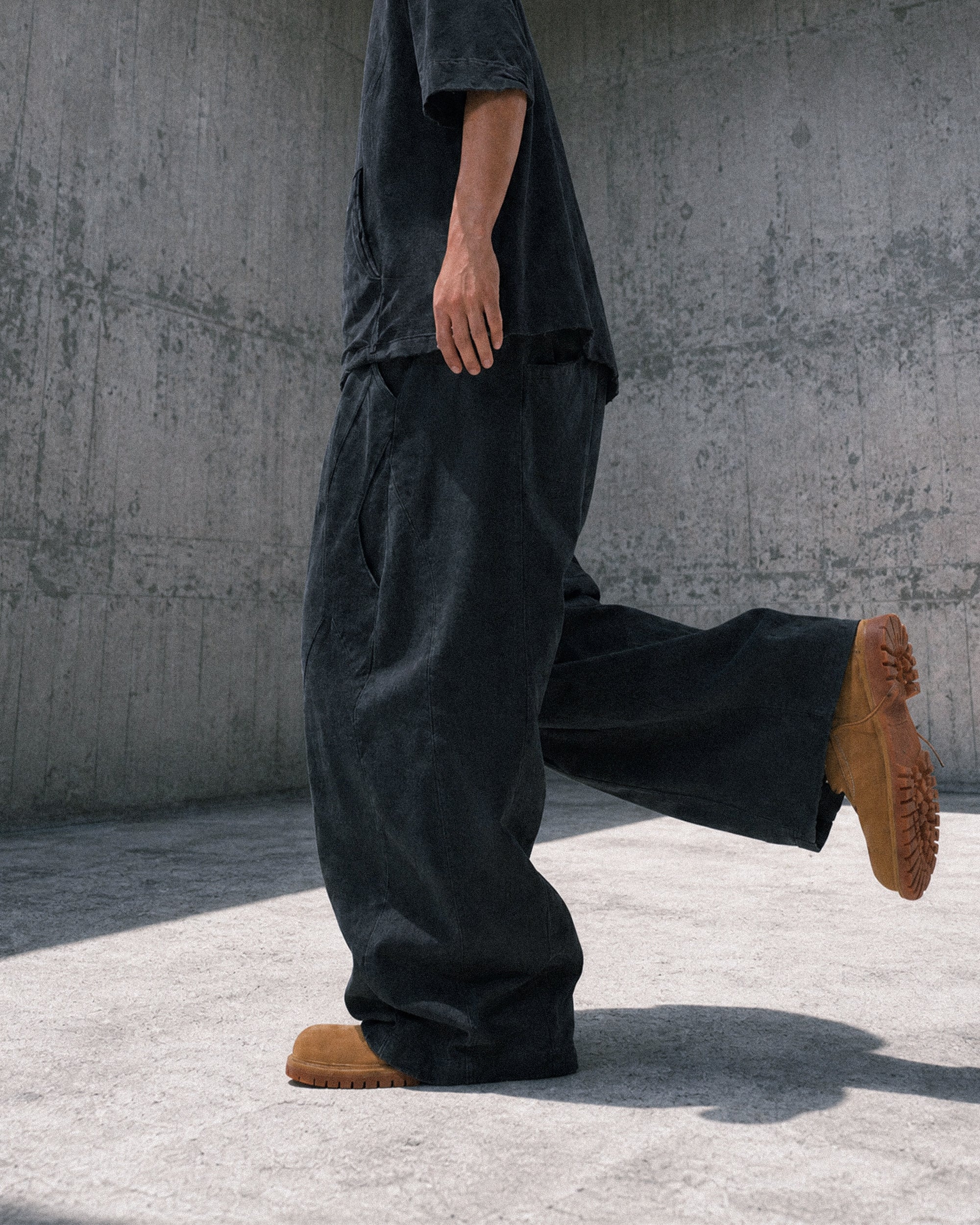 S26-OS-P / OCTO X Sense Curve Pants (Black)