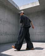 S26-OS-T1 / OCTO X SENSE PHASE Washed Tee (Black)