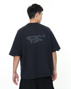 S26-PR-T3 / Light Grid Waffle T-shirt (Dark-Navy)