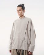 A25-ST-01 Access Cross-Seam Shirt (Khaki)