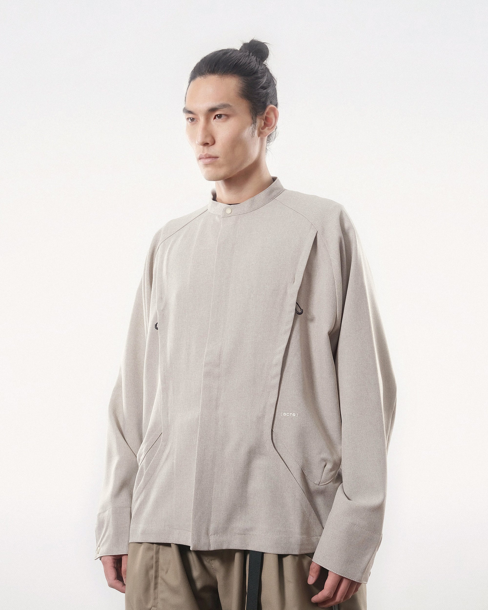 A25-ST-01 Access Cross-Seam Shirt (Khaki)