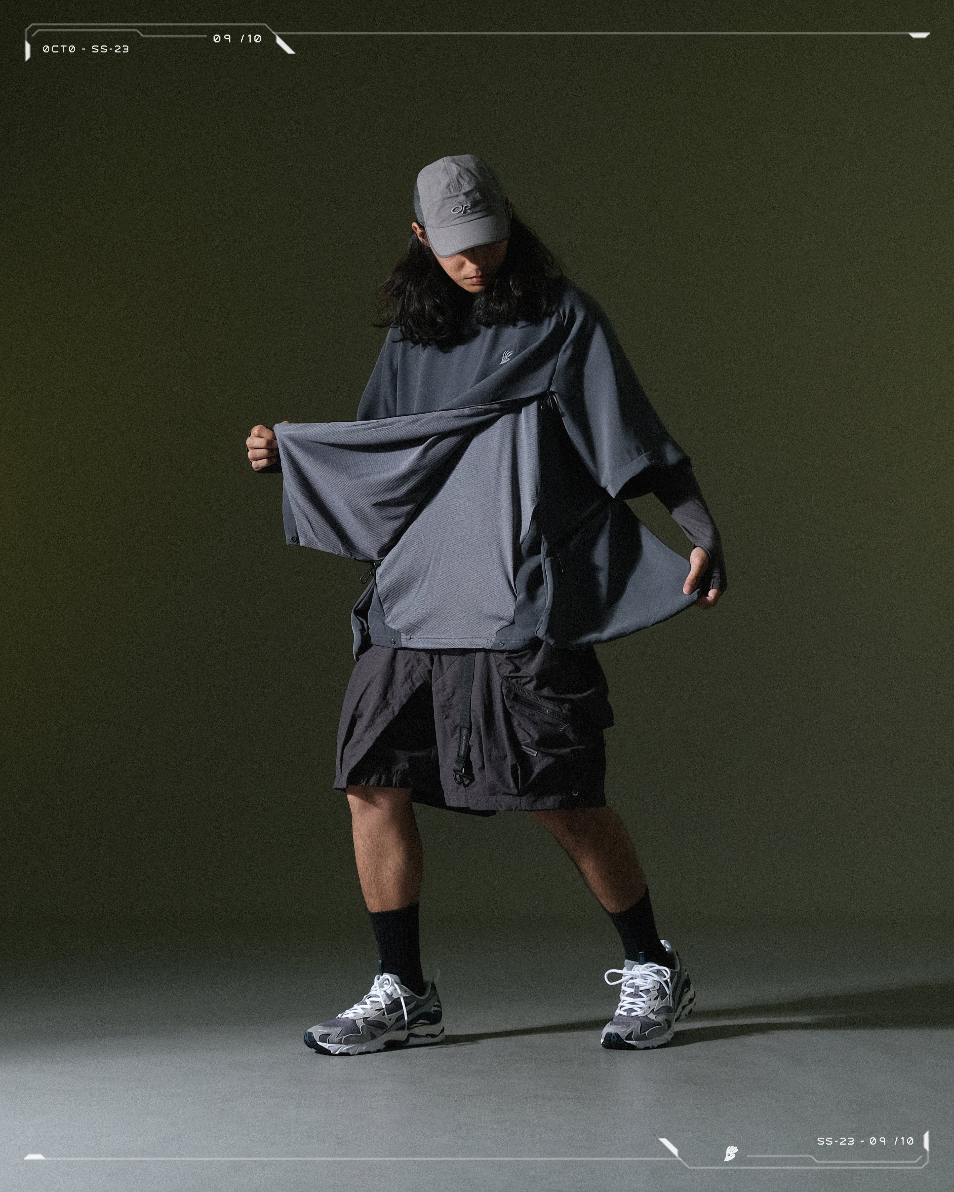 SS23 / 09 — T23-071 Extreme Breathable T-shirt (Dark Grey)