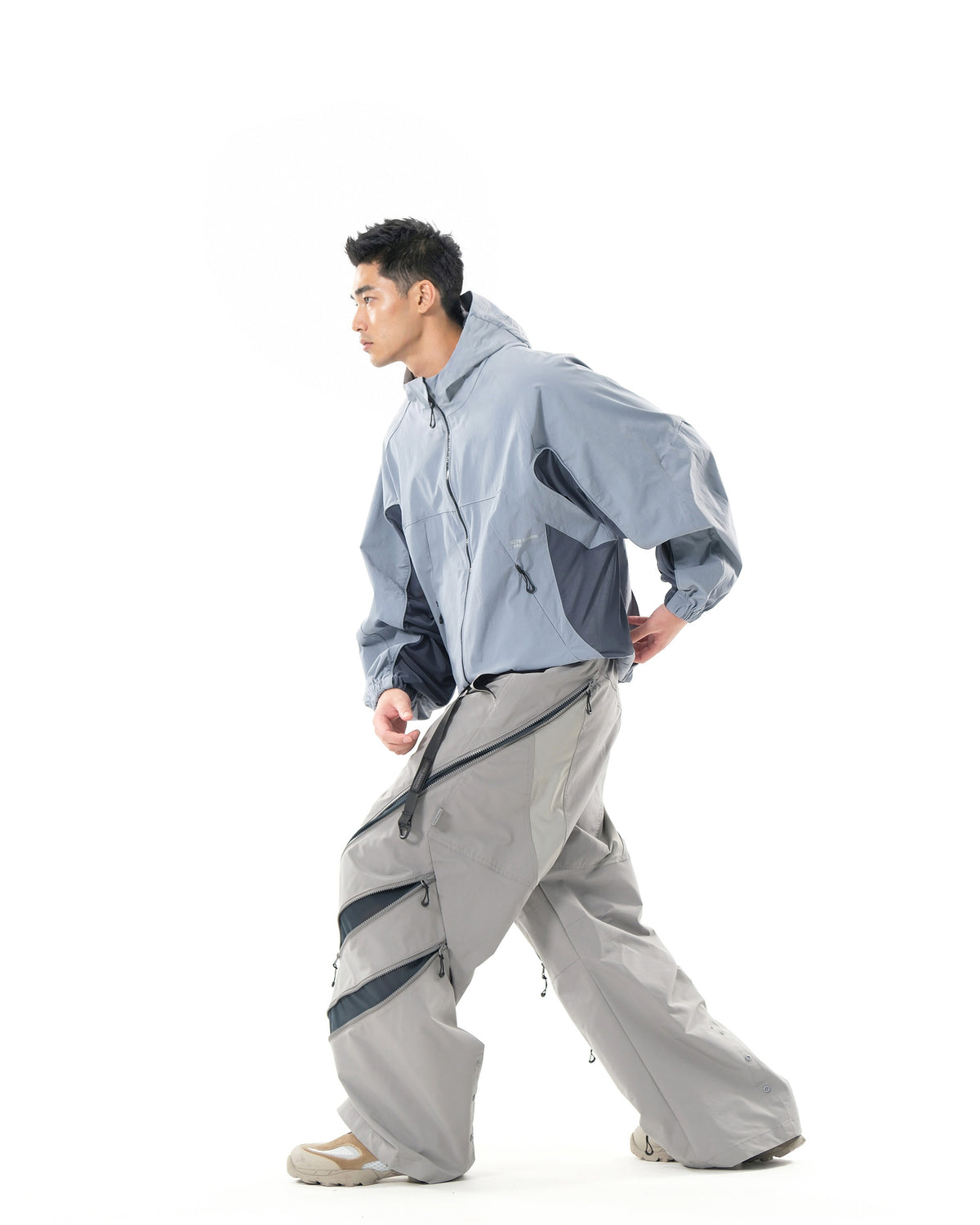 A26-PRE-J / Air Wing Hooded Jacket (Light Blue)