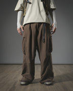 S24 / 17 — P -03  Vertical Sukkiri Pants (Brown)