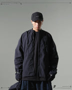 AW23 / 10 — T23-076  Detachable Mighty form Windbreaker (Navy)