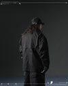 AW23 / 06 —J23-027  Trapezoidal Visor Coach Jacket (Black)