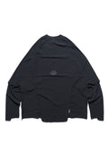 PRE - SEASON —S24 PS-01T-2   Sukkiri Twin Layer T-shirt (Black)
