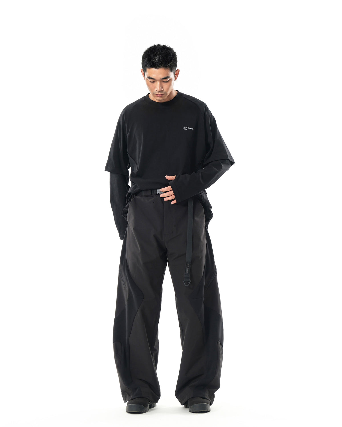 A26-PRE-P1 / Arc Partition Pants (Black)