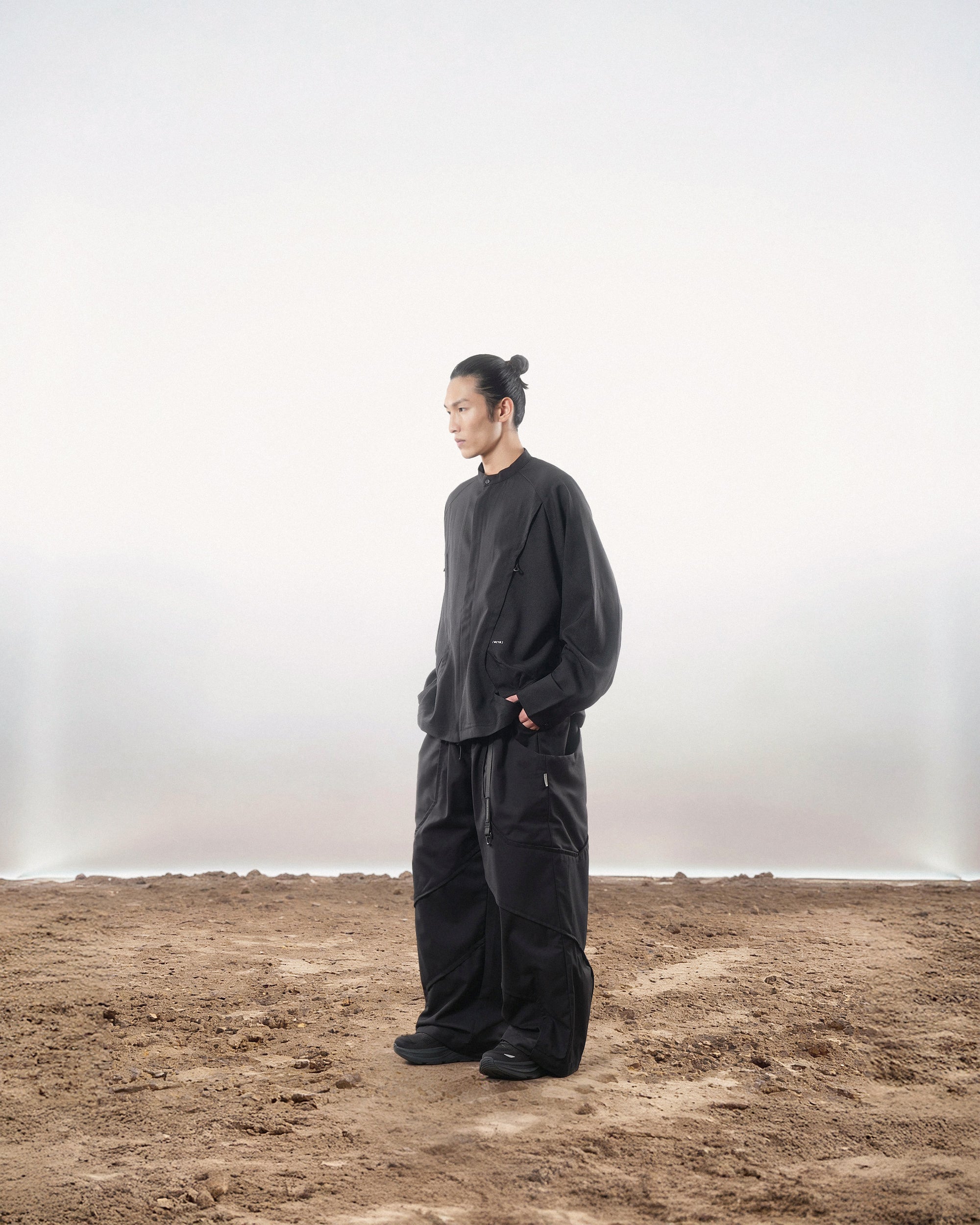 A25-ST-01 Access Cross-Seam Shirt (Black)