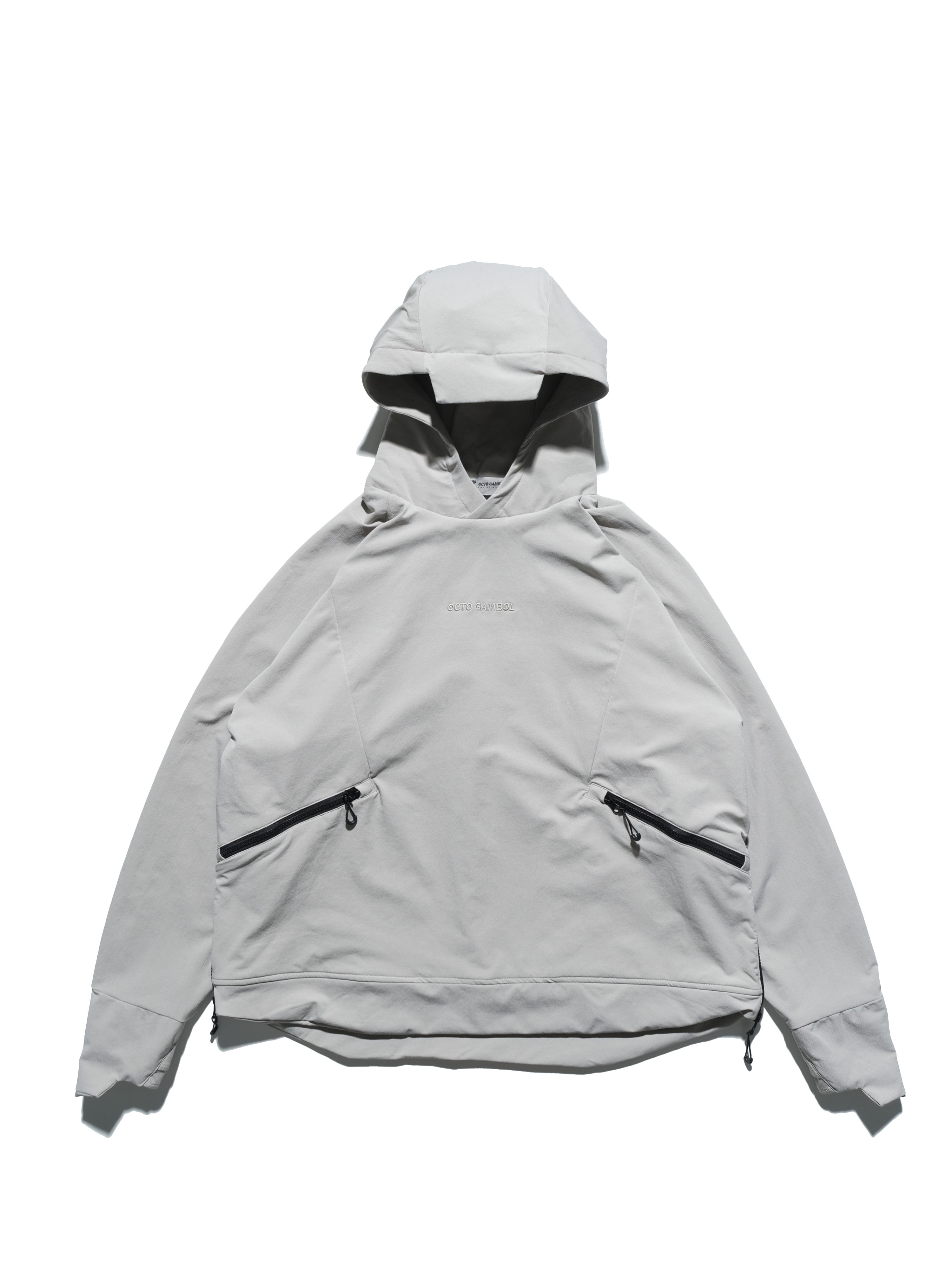 AW23 / 03 — T23-074  Maneuvering Tornado Hoodies (Light Grey)