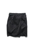 S24 / 07 — S-02  Hollow Tornado Shorts  (Black)