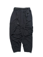 S24 / 13 — P -02  Tornado Arc Wide Pants (Black)