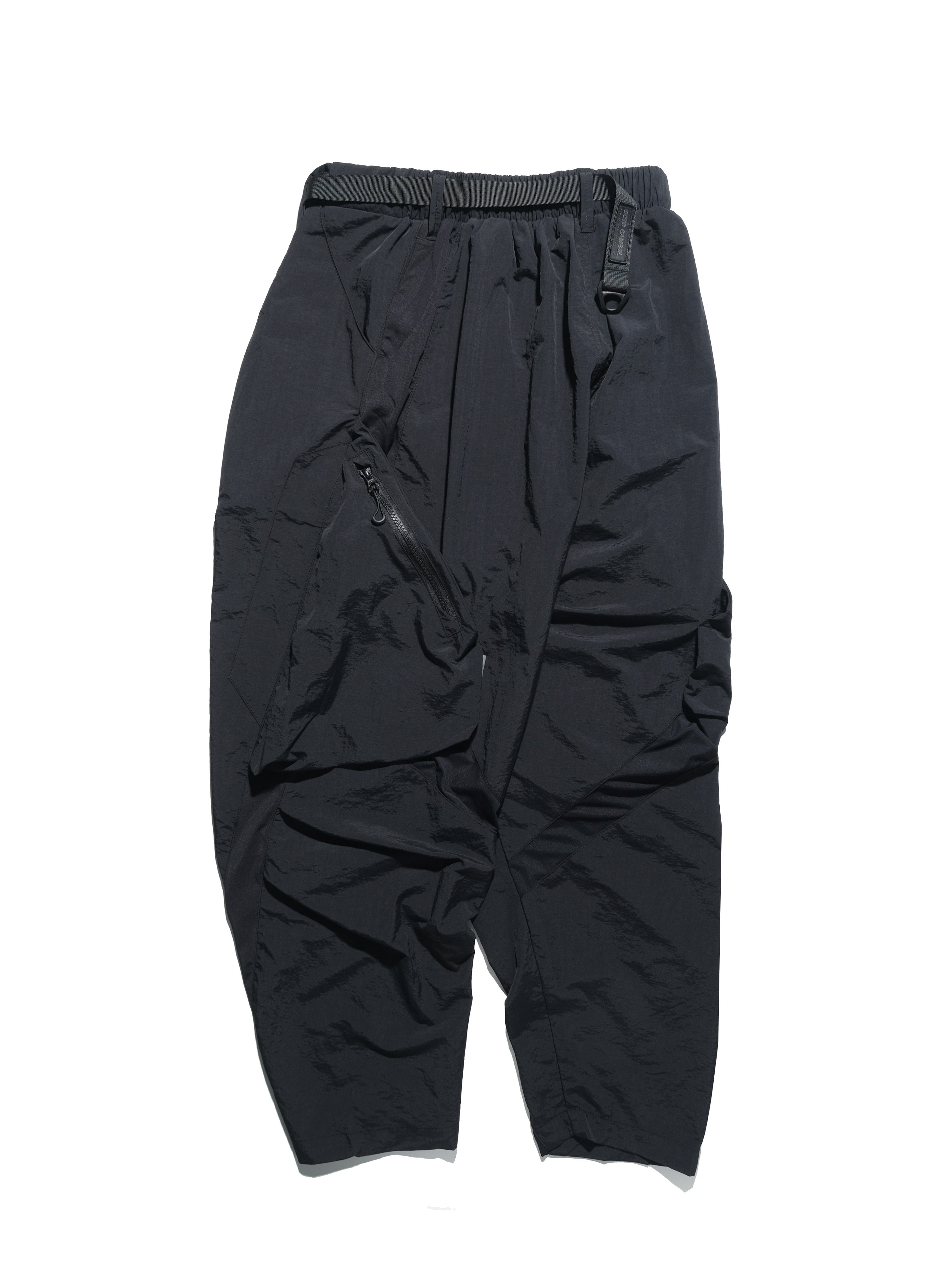 S24 / 13 — P -02  Tornado Arc Wide Pants (Black)