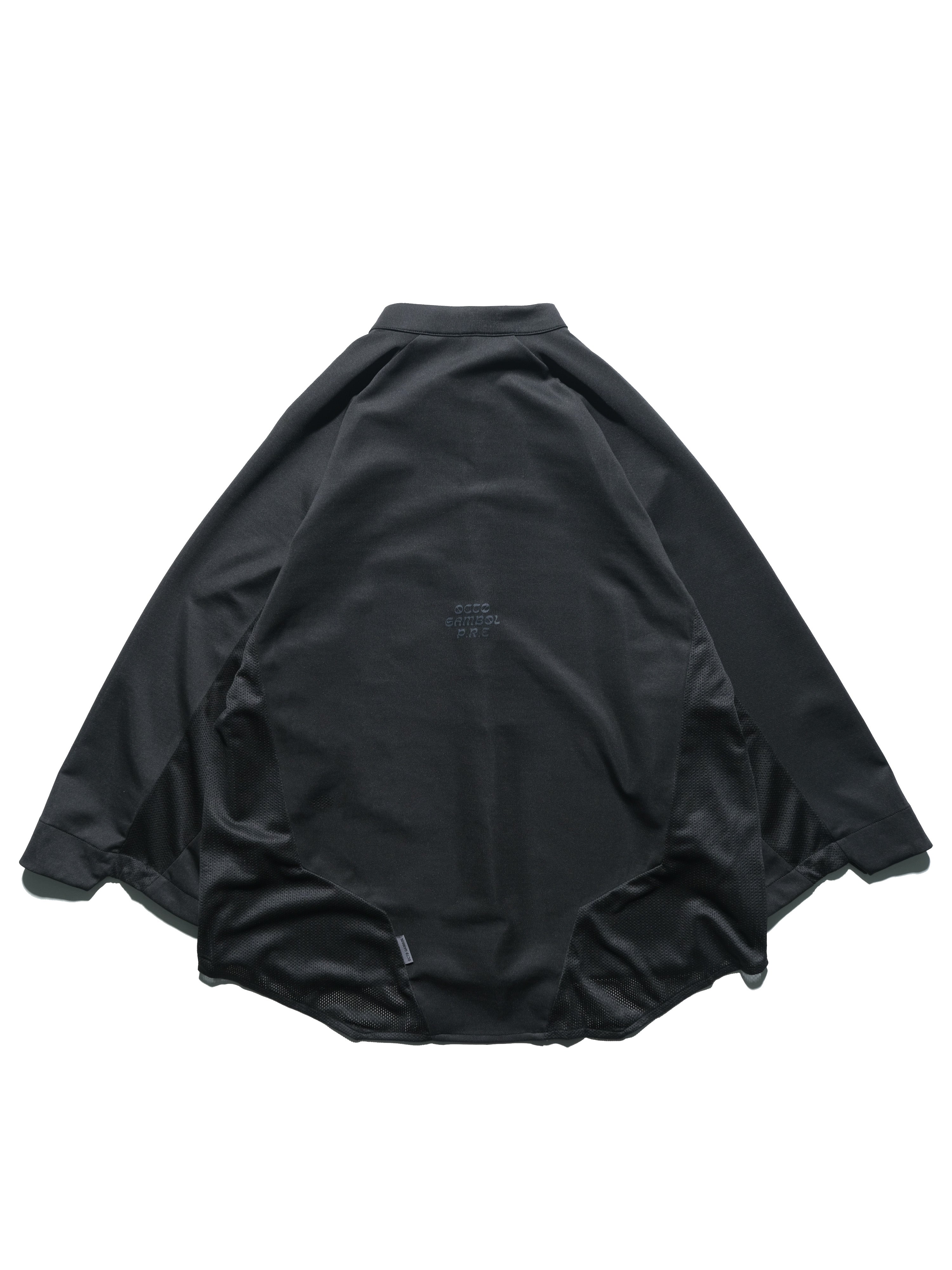 PRE - SEASON —S24 PS-01T-1   Sukkiri Open Chest T-shirt (Black)