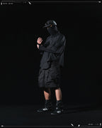 SS23 / 11 —  S23-068 Hollow Pocket Shorts (Black)