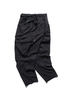S24 / 04 — P -01  Radial Visor Orb Pants (Black)