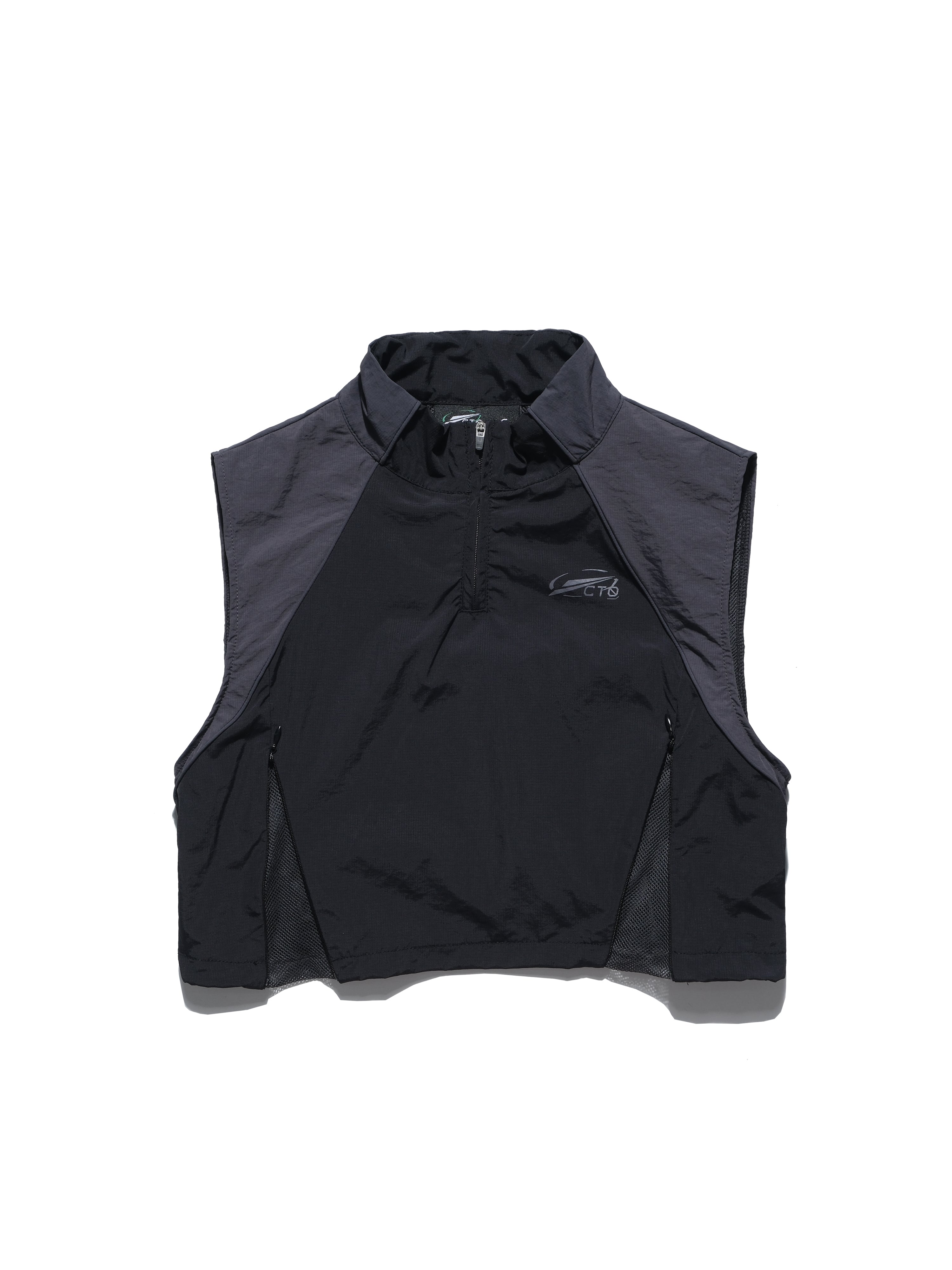 OCTO x SENSE S25-OS-WT2 Half-Zip Track Top (Black)