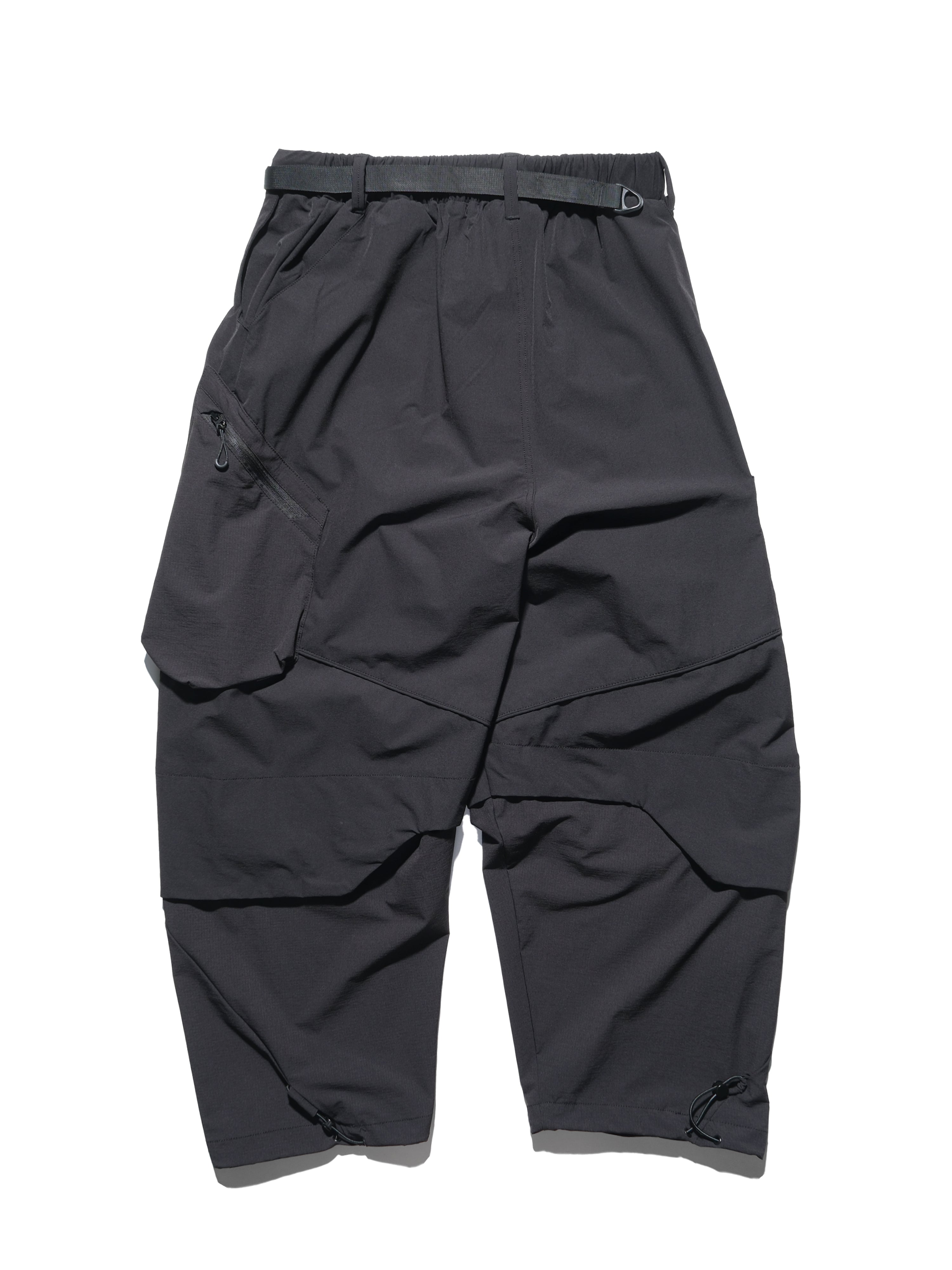 PRE-A24-PS-P1  Linear Vertical Sukkiri Pants(Black)