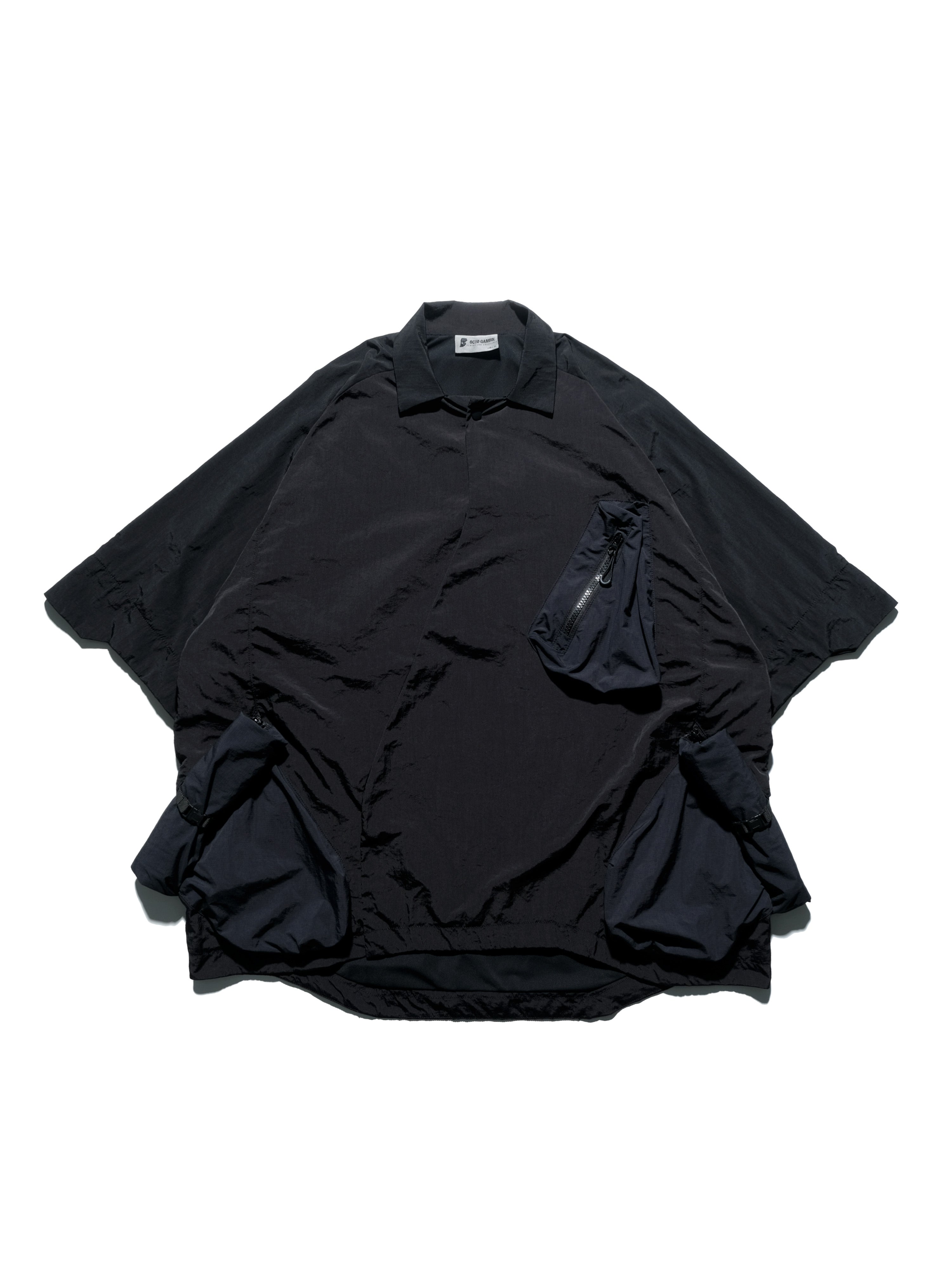 PRE - SEASON  — PT23-012 Detachable Dual Form Shirt (Black)