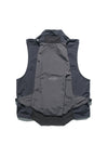 S24  / 05 —  O-01  Trapezoidal Solid Dismantle Vest  (Black)