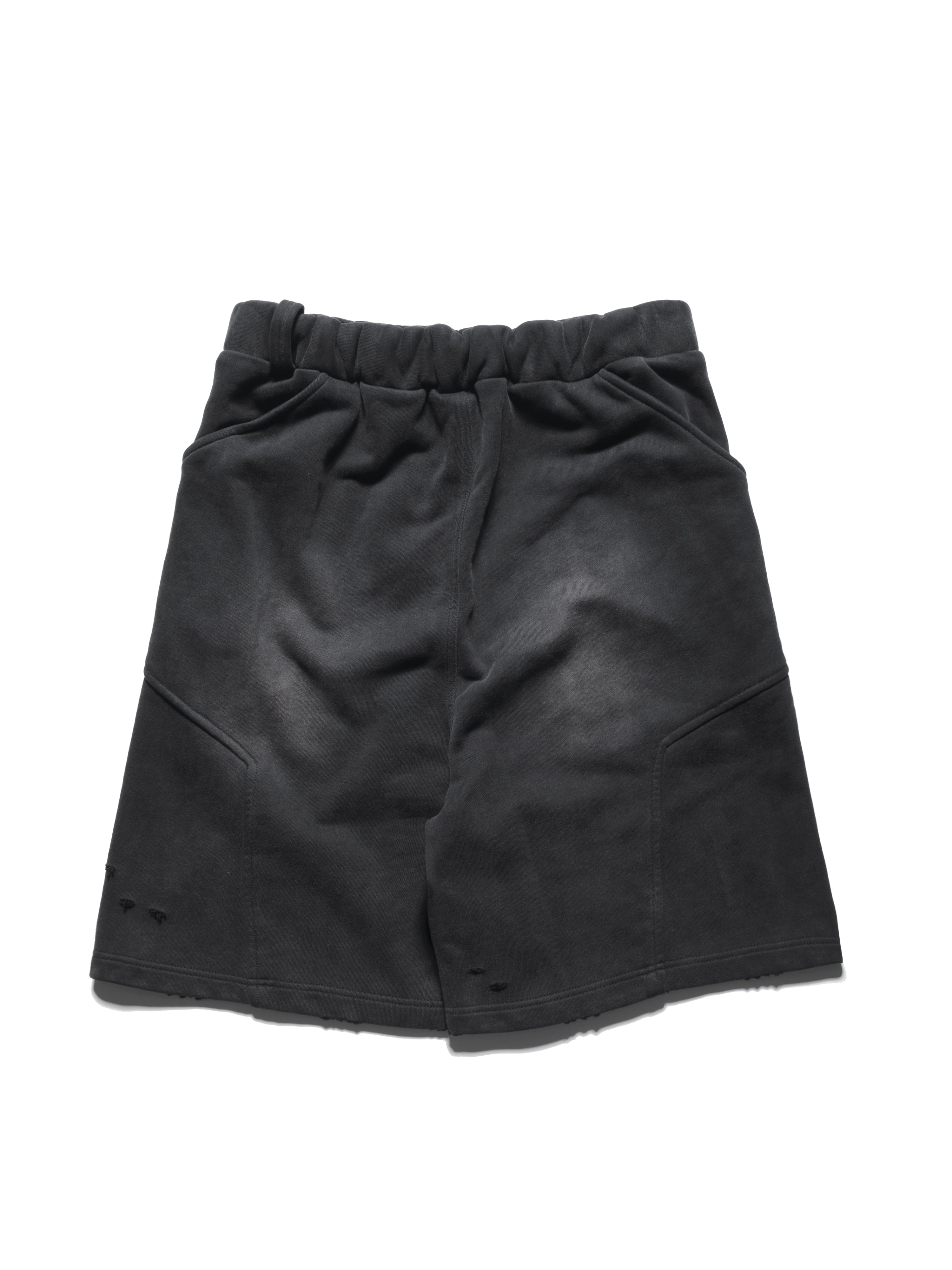 PR/ S25-PRS-02 Washed Shorts (Black)